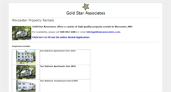 Desktop Screenshot of goldstarassociates.com